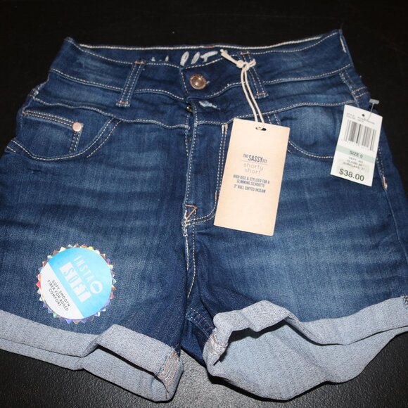 Wallflower shorty shorts womens size 0 new with tags